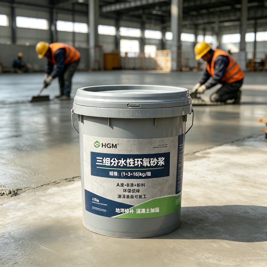 润州三组份水性环氧砂浆